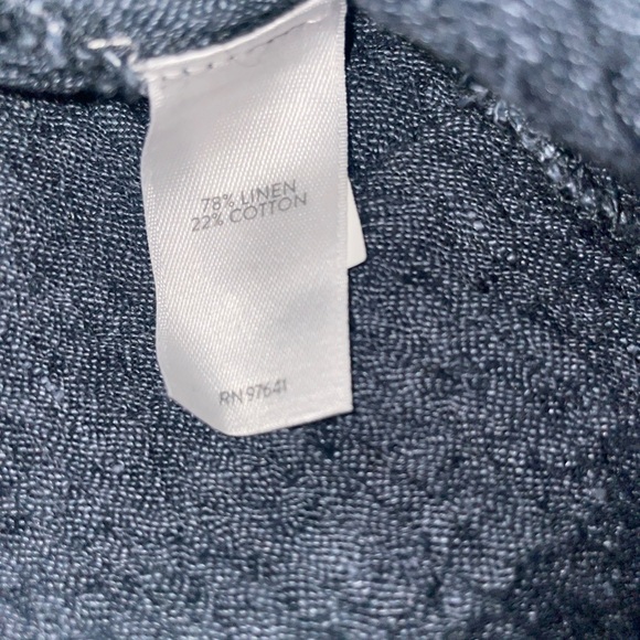 J Jill Pure Jill Linen Blend Crop Capri Pant - Picture 6 of 6